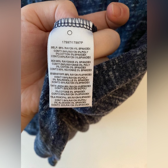 Anthropologie Mixed Fabric Dress - Picture 5 of 9